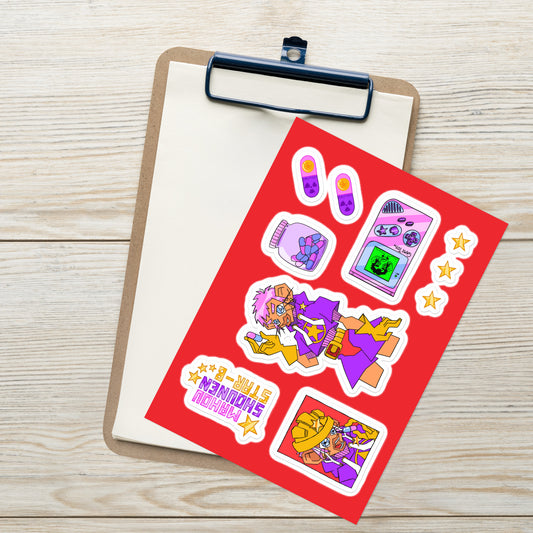 Mahou Shounen Star-B Sticker Sheet